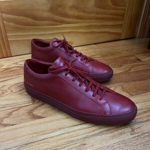 Common Projects Achilles Sneaker in Red